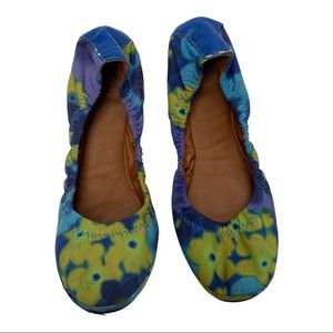 Lucky Brand Emma Floral Ballet Flats US7 ($89)